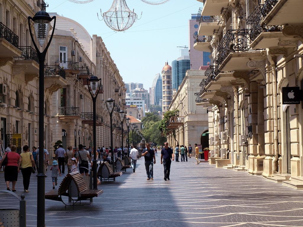 Отель тихий дворик Баку Экстерьер фото